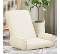 Fauteuil de sol ajustable Velours grainé Chaise réglable Multi-Position vidaXL v