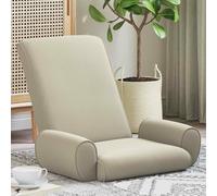 Fauteuil de sol ajustable Velours grainé Chaise réglable Multi-Position vidaXL v