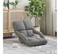 Fauteuil de sol ajustable Velours relaxant Chaise lecture intérieur vidaXL vidaX