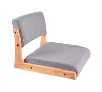 Fauteuil de Sol Portable, Fauteuil sans Pieds de Style Japonais avec Dossier, Fauteuil Relax avec fenêtre, siège de méditation pour Salon, Chambre