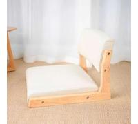 Fauteuil de Sol Portable, Fauteuil sans Pieds de Style Japonais avec Dossier, Fauteuil Relax avec fenêtre, siège de méditation pour Salon, Chambre