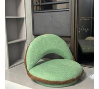 Fauteuil de sol réglable avec support dorsal pliable et rotatif pour salon et méditation