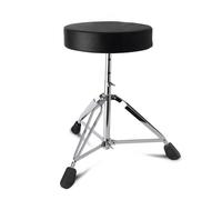 Fauteuil de tambour réglable - Siège de tambour pliable et robuste, tabouret trépied rembourré en cuir PU, pieds en caoutchouc antidérapants - pour les jeunes, les adolescents et les adultes