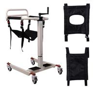 Fauteuil de Transfert de Levage de Patients pour la Maison, Chaise de Douche Légère pour Fauteuil Roulant de Salle de Bain Au Chevet Des Personnes âgées, Aide Au Levage Des Patients