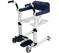 Fauteuil de Transfert Debout Fauteuil de transfert élévateur pour patients à domicile, lève-personne en libre-service, douche avec siège divisé, chaise percée de chevet, aide au levage des p