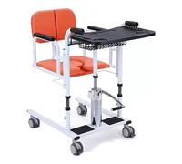 Fauteuil De Transfert for Personnes Âgées, Siège Divisé À 180°, Lève-Personne Multifonctionnel Et Réglable, Fauteuil Roulant De Transport Portable for Personnes Âgées Paralysées Au Lit