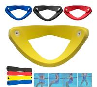 Fauteuil d'eau inclinable, Chaise Flottante 3-en-1 Float-N-Fold, Chaise en Mousse Non Gonflable, Salon Flottant Stable pour lac/Piscine Yellow