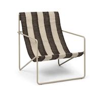 Fauteuil Desert Cachemire/Blanc Cassé/Chocolat