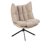 Fauteuil Design Avec Coussin "Relax" 92cm Beige