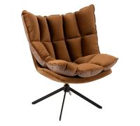 Fauteuil Design Avec Coussin "Relax" 92cm Marron