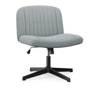 Fauteuil design coquillage - Chaise de relaxation Fonction de levage et d'oscillation - Tissu en velours - Gris