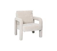 Fauteuil Design "Emilia" 81cm Blanc
