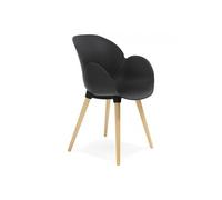 Fauteuil design SITWEL BLACK 59x59,5x84,5 cm