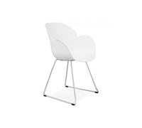 Fauteuil design TESTA WHITE 59x58x87 cm