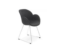 Fauteuil design TEXINA DARK GREY 59x58x87 cm