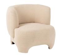 Fauteuil Design Tricoté ""Erwin"" 80cm Blanc