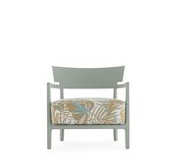 Fauteuil D'extérieur CARA MAT Liberty Obi Check Vert/Étain