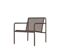 Fauteuil D'extérieur Ferm Living Dapple avec Accoudoirs, Chocolat Noir