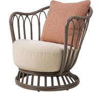 Fauteuil D'extérieur Grace Gris champignon/Lorkey 41/Lorkey 44