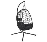 Fauteuil d'exterieur suspendu Nora - Noir