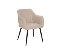 Fauteuil diner Visoca beige