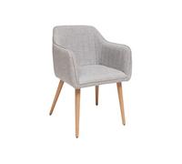 Fauteuil ""Visoca"" gris - Atmosphera createur d'interieur