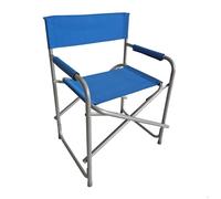 Fauteuil director en acier : Coloris bleu