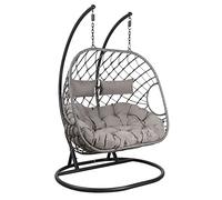 AUBRY GASPARD Fauteuil Double Suspendu en polyrésine