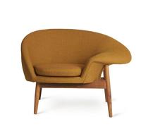 Fauteuil Droit Warm Nordic Fried Egg en Toile 424