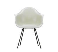 Fauteuil Eames en fibre de verre DAX Chair EMAES PARCHMENT / BASIC DARK Vitra OFFRE SPECIALE - VITRA 44045000 02 30 01 05
