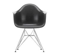 Fauteuil Eames en fibre de verre, fauteuil DAR, gris éléphant, Vitra OFFRE SPECIALE - 4055737078132
