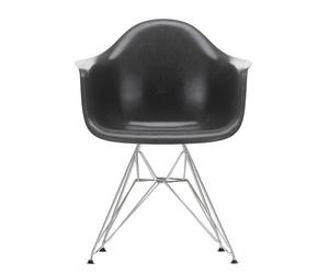 Fauteuil Eames en fibre de verre, fauteuil DAR, gris éléphant, Vitra OFFRE SPECIALE - 4055737078132