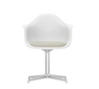 Fauteuil Eames en plastique DAL avec coussin d'assise Vitra - 4055737321184