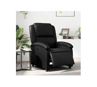 Fauteuil électrique réglable similicuirnoir
