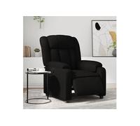 Fauteuil électrique réglable similicuirnoir