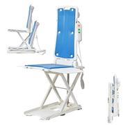 Fauteuil élévateur électrique d'une capacité de 136 kg - 50,8 cm - Assistance du sol à la position debout - Élévateur portable pour patients âgés et soignants