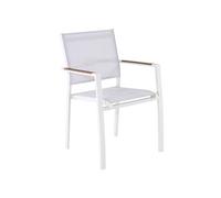 Fauteuil de jardin empilable Proloisirs Games - Crème