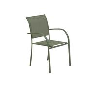Fauteuil empilable Piazza Hespéride vert laurier