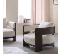 Fauteuil en bois de orme