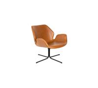 Fauteuil nikki marron