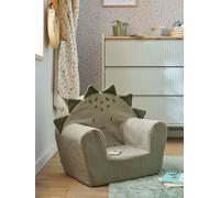 VERTBAUDET Fauteuil en Mousse Dinosaure - Enfant Amovible Vert TU