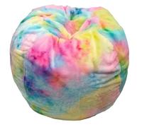 Fauteuil en peluche - Grand pouf en peluche, support de rangement souple | Solution de rangement extensible, pouf pour chambre d'enfant, salle de jeux, crèche, salle d'EST