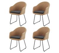 Fauteuil en rotin et osier Cody Nature