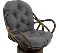 Fauteuil en Rotin Pivotant Coussin pour Fauteuil a Bascule Intérieur Rocker Coussin Pivotant Pad de Remplacement, pour Fauteuil Inclinable en Rotin(#D)