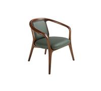 Fauteuil en similicuir vert foncé 5181, 71 x 64 x 72 cm