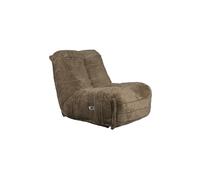 Fauteuil en tissu brun Hamilton