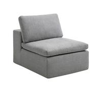 Fauteuil en tissu gris CORTOLINE