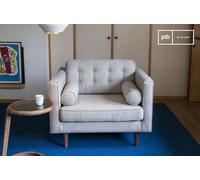 Fauteuil en tissu Silkeborg