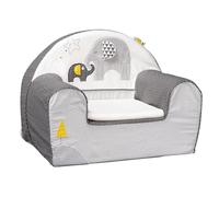 Fauteuil enfant en coton - babyfan gris TU