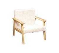 Atmosphera - Fauteuil enfant Basile - bois blanc